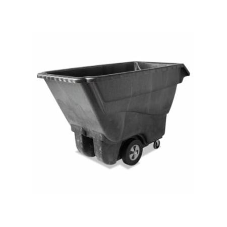Rubbermaid Commercial Structural Foam Tilt Trucks, 1 cu yd, 1,250 lb 640-FG9T1500BLA
