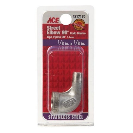 Tinkertools S3014SE001CS 0.25 in. 90 Degree FPT Street Elbow TI3312162