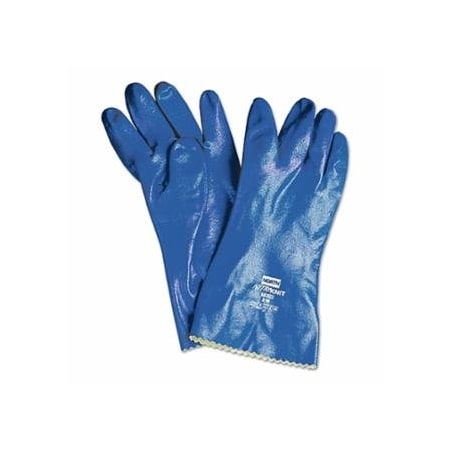 North Nitri-Knit, Supported Nitrile Gloves, Blue, Large, 6PK 068-NK803IN/12