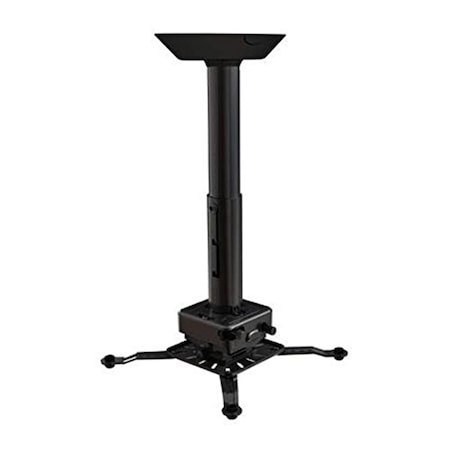 Dynamicfunction Ceiling Projector Kit with JR3 Universal Adapter - Black - 12-18in. DY3446111