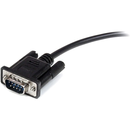 Startech.Com 0.5M STRAIGHT THROUGH SERIAL CABLE MXT10050CMBK