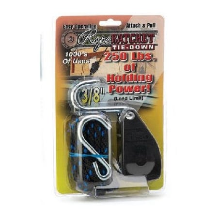 Carolina North Ratchets 3/8Inx8Ft 250Lbs Rope 01801