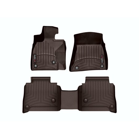 Weathertech Cocoa, Front and Rear Floorliners 4713951-4714552