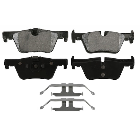 Wagner Brake QuickStop Rear Disc Brake Pad Set Semi-Metallic, ZX1613