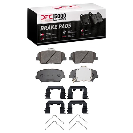 Dfc 5000 Advanced Disc Brake Pad Set,  1551-1815-01