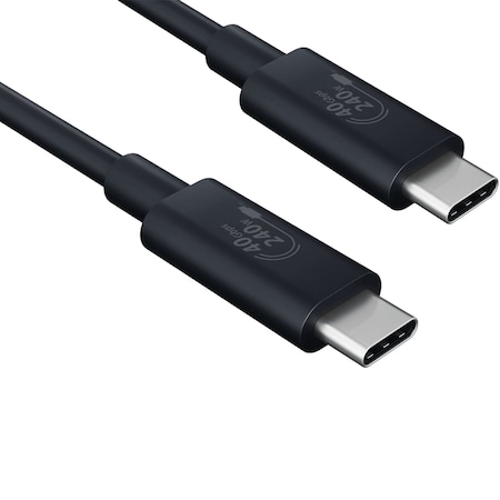 Sanoxy 1m/ 3ft USB4 Gen 3x2 Type C Cable Support 40Gbps 240W 8K Resolution SANOXY-U4101-1101
