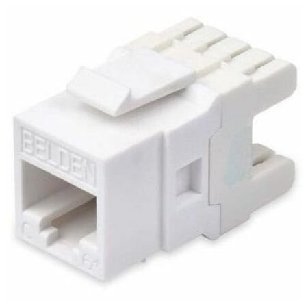 Belden 1-PORT MOD JACK 8W8P UTP, T568A/B CAT6 IP5 KEYCONNECT, DARK GREEN AX104192