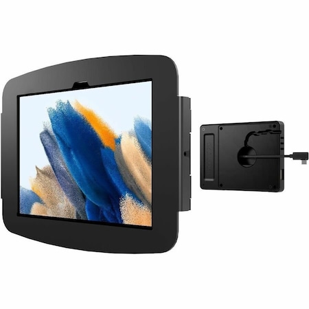 Compulocks Galaxy Tab A8 10.5IN Space Enclosure Wall Mount Plus Hub Black 201M105GA8SBH01