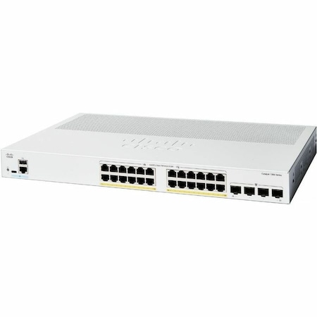 Cisco Cat 1300 24-port GE PoE 4x1G C130024P4G
