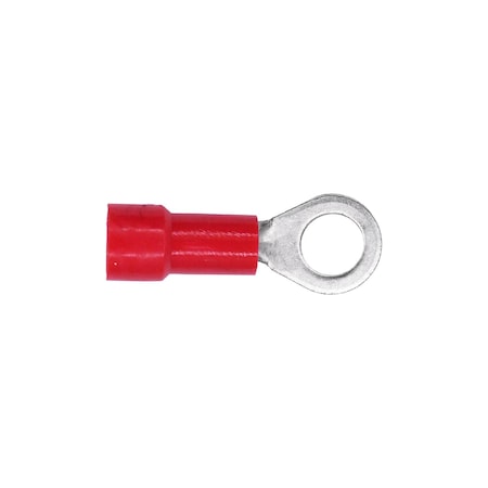 Auveco Vinyl Insulator Ring Term 22-18 Gauge #8-10 Stud, 100PK 5023