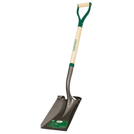 Landscapers Select Transfer Shovel, Steel Blade, Wood Handle, D-Shaped Handle, 30 in L Handle 34594