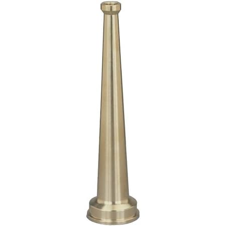 Dixon Brass Plain Hose, Nozzle GHT, 3/4" BN6