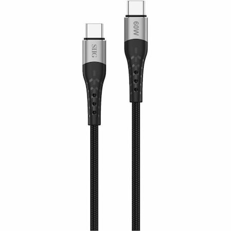 Siig USB-C TO USB-C 60W CHARGING AND SYNC 6FT CABLE CB-TC0N11-S1