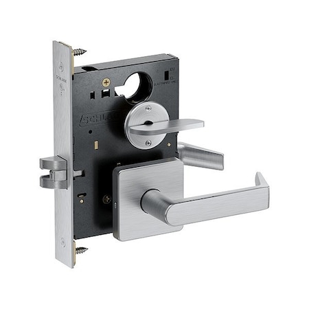 Schlage Door Lockset, 12/24V DC, Mortise PM040 RHOD 626