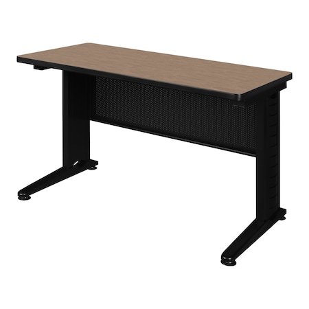 Regency Fusion Seminar Training Table, 42 in W, 24 in L, Noble Oak MFTT4224NO