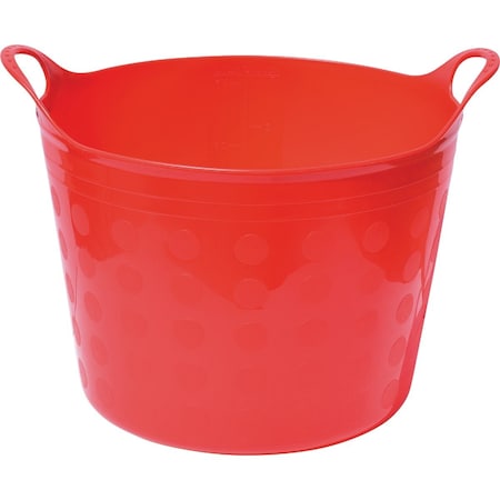 Tuff Stuff Products 7 Gal. Red Plastic Flex Tub F7-RD