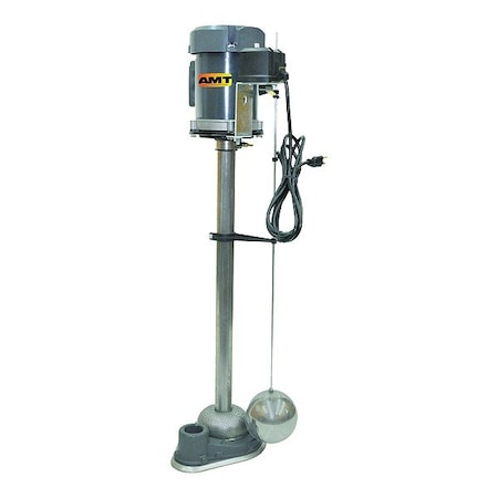 Amt Pumps PedestalSumpPump, 8ft, 39.125in, 115V AC 523F-98