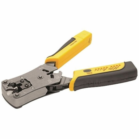 Tripp Lite RJ11 RJ12 RJ45 Wire Crimper, T100001TST T100001TST