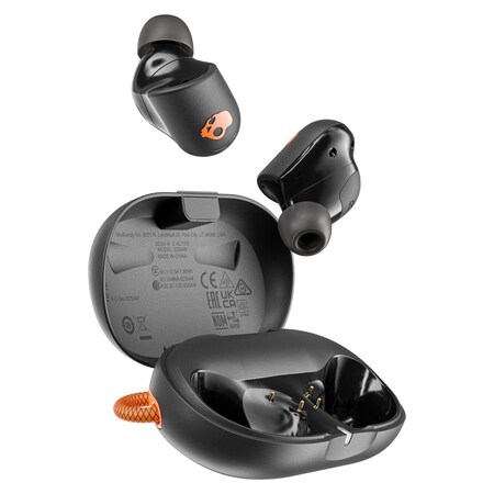 Skullcandy Sesh Anc Active True Wireless In Ear Headphones, Black And Orange S2SAW-S749