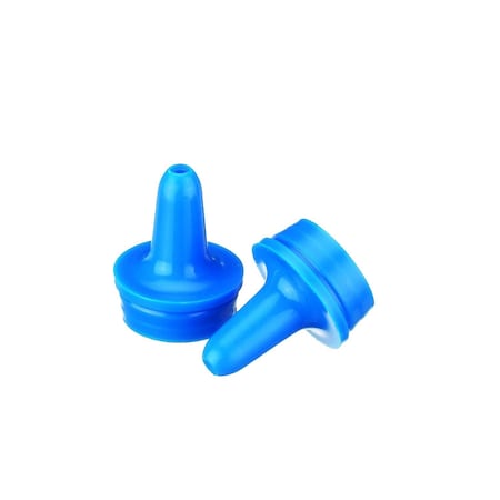 Wheaton ExtControlled Dropper Tip, 20mm, Bl, PK 100 242434