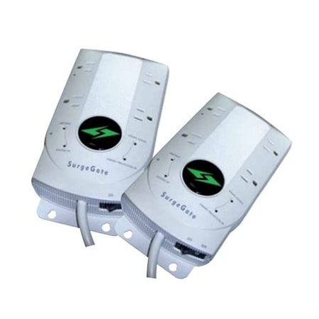 Itw Linx Outlet Strip, Surge, Switched, 4 Outlet(s) 8 ft. M4KSU