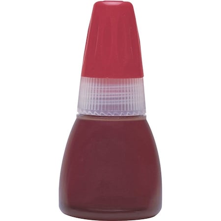 Shachihata Xstamper Refill Ink, 0.34 fl. oz. Bottle, Red 22111
