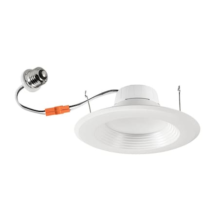 Keystone 6in Baffle Circular LED Commercial Downlight feat. Power Select and Color Select. 14/10/8W, 120V Inp KT-LED14PSRD-6CB-9CSF-DIM