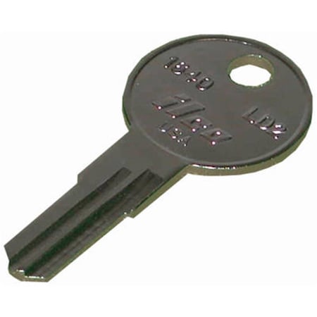 Dormakaba 1640 Nickel Plated Brass LD2 Larson Doors Key Blank, 10PK KA575721