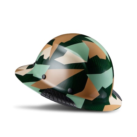 Lift Safety DAX Carbon Fiber Hard Hat (Jungle Camo Gloss) - ANSI-C, TYPE 1 HDC-20CJ