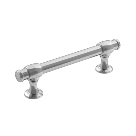 Amerock Winsome 3-3/4 in 96 mm Center-to-Center Polished Chrome Cabinet Pull BP3676626