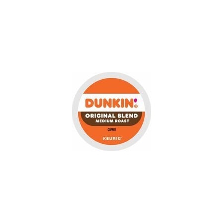 Dunkin K-Cup Original Blend Coffee, Compatible with Keurig Brewer, Medium, K-Cup, Original, Kosher, 4PK 5000380509