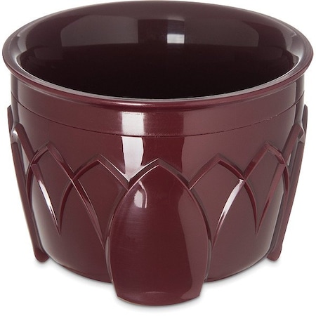 Dinex Insulated Bowl, 5 oz., Urethane Foam Cranberry PK48 DX520061