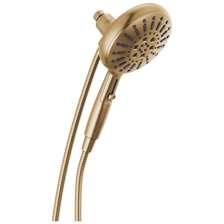 Delta Universal Showering Components 7-Setting Suredock Magnetic Hand Shower In Champagne Bronze 54910-CZ-PR-PK
