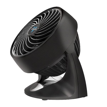 Vornado CirculatingFan, 5-9/16inDia, Black, Plug-In CR1-0221-06