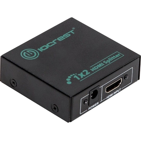 Syba IO Crest HDMI Splitter - 225 MHz to 225 MHz - 1 x HDMI In - 2 x HDMI Out SY-SPL31043