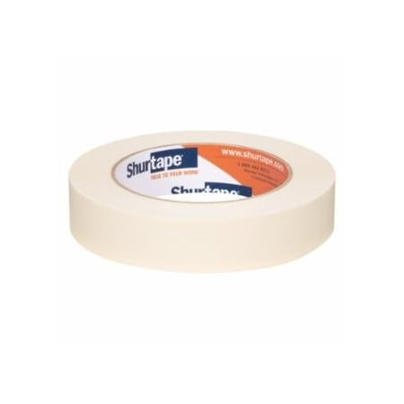 Shurtape Utility Grade Masking Tape, 2 in X 60 yd, 5 mil, Natural, 24PK 689-CP-83-2