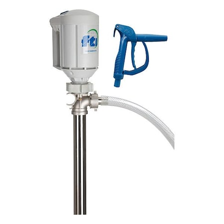 Finish Thompson ElectricDrumPump, StainlessSteel, 115VAC SFS-48 & M3V Kit