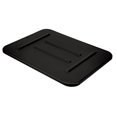 Quantum Storage Systems BUS/UTILITY TUB LID 22in x 16-1/2in x 3/4in PP BLACK FSB-L2216BK