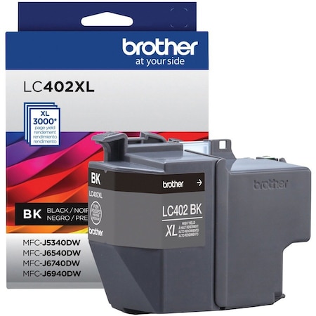 Brother High Yield Black Ink Cartridge LC402XLBKS