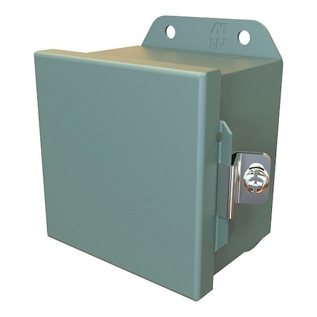 Hammond Clamps Electrical Enclosure, 4 in H, 3 in D, 4 in W, 12, 13, 3R, 4, Steel HJ443HLP