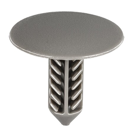 Auveco Retainer; Head Diameter: 21mm, Stem Diameter: 7.5mm, Stem Length: 19mm, Tan Nylon, 25PK 21904