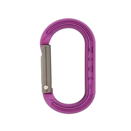 Dmm Carabiner, 2.25 in Length, Aluminum, Purple XSRE-PUR