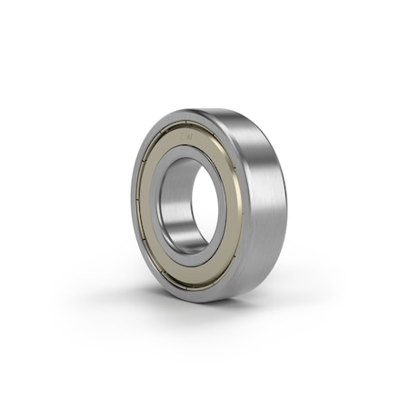 Cw Bearing Deep Groove Radial Ball Bearing, 6000 Series, Single Shield, 20x47x14mm, Alloy Steel, Tier 1 6204Z