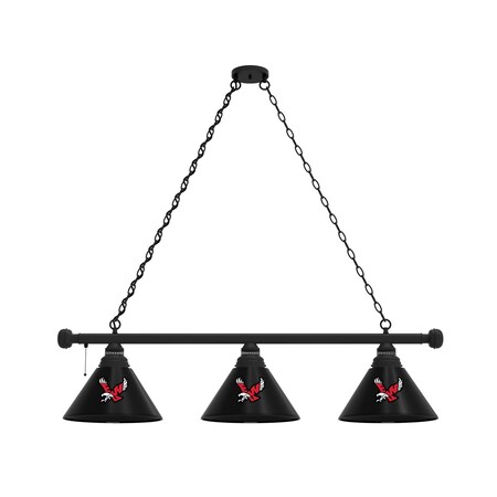 Holland Bar Stool Co Eastern Washington 3 Shade Billiard Light, Black Fixture BL3BKEastWA