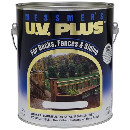 U.V. Plus Gal Messmers CMS-612-1 Lakeside Brown Oil Based Penetrating Wood Finish, 250 VOC CMS-612