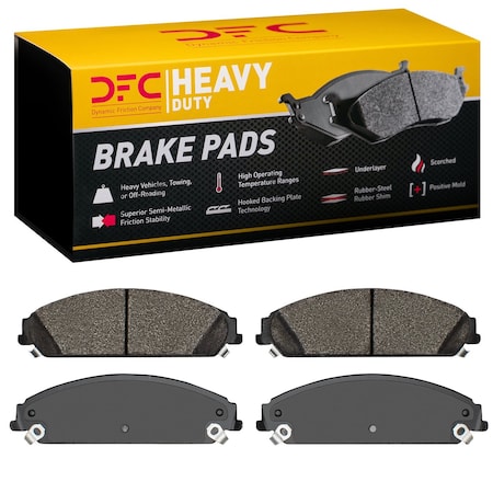 Dfc Heavy Duty, Disc Brake Pad Set, 1214-1058-00