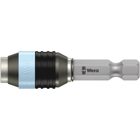 Wera 3888/4/1 K Rapidaptor Universal Bit Holder, stainless, 1/4 in x 50 mm 5071100001