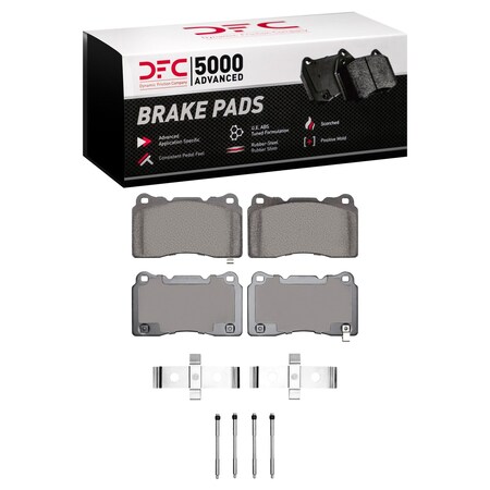 Dfc 5000 Advanced Disc Brake Pad Set,  1551-1001-08