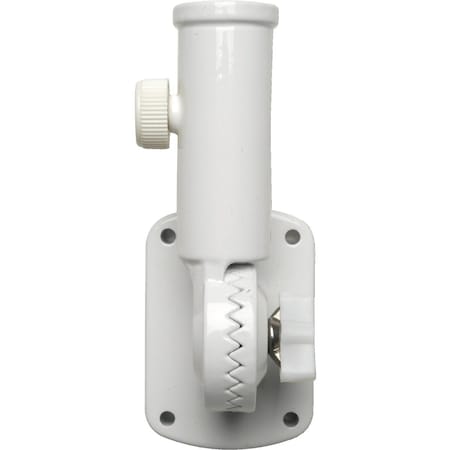 Valley Forge 13-Position 1'' Aluminum White Flag Pole Bracket 60754