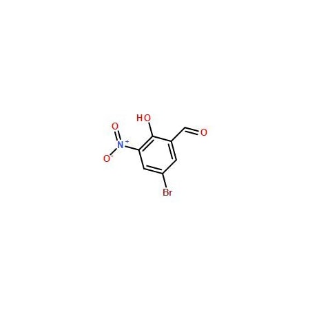 Ak Scientific 5-Bromo-2-hydroxy-3-nitrobenzaldehyde (1g), CAS 16634-88-1 8460AA-1g